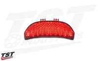 tst led integrated tail light honda cbr600rr 2003 2006 cbr1000rr 2004 2007 smoke