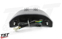 tst led integrated tail light honda cbr600rr 2003 2006 cbr1000rr 2004 2007 smoke