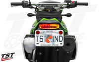 tst led integrated tail light system kawasaki klx250 klx300