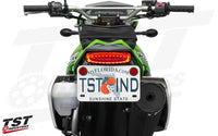tst led integrated tail light system kawasaki klx250 klx300
