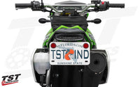 tst led integrated tail light system kawasaki klx250 klx300