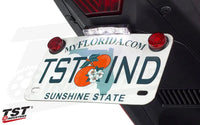 tst led low profile universal fit license plate light