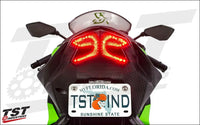 tst led programmable integrated tail light kawasaki z125 zx 6r z800