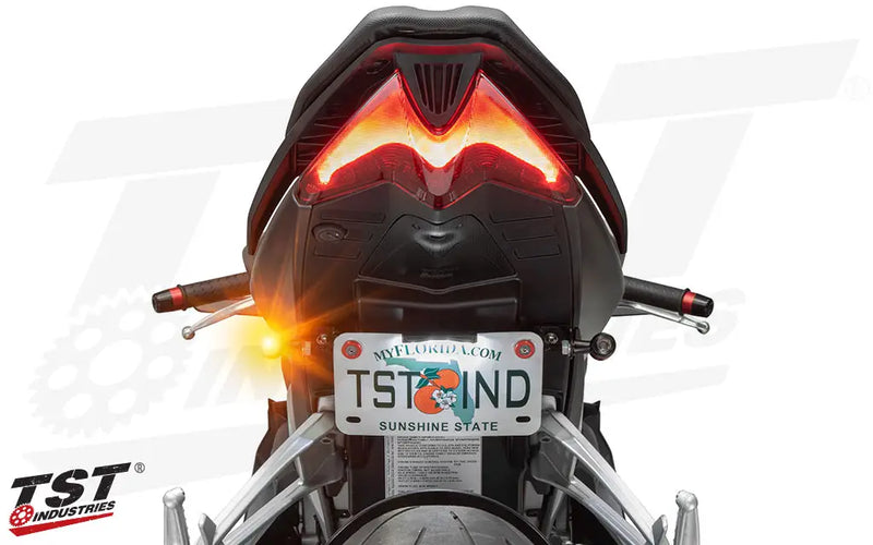 tst led rear pod turn signal bundle aprilia rs660 tuono 660 2021