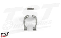 tst low mount exhaust bracket honda grom 2013 2016