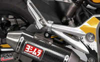 tst low mount exhaust bracket honda grom 2013 2016