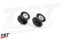 tst m8 anodized aluminum swingarm spools
