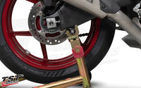 tst m8 anodized aluminum swingarm spools
