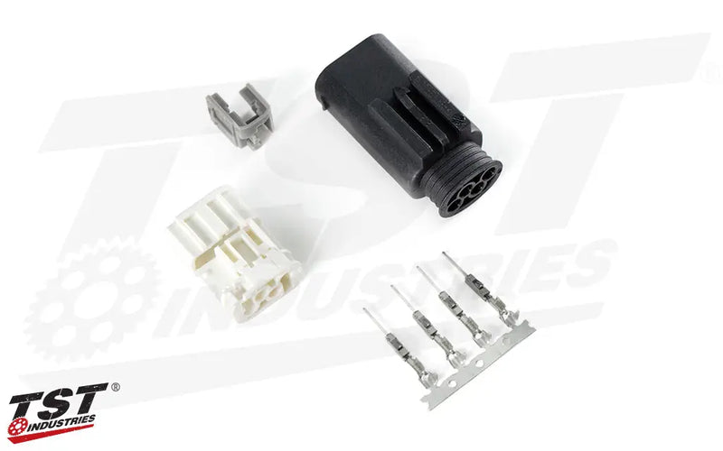 tst male plug connector bmw rear lighting harness