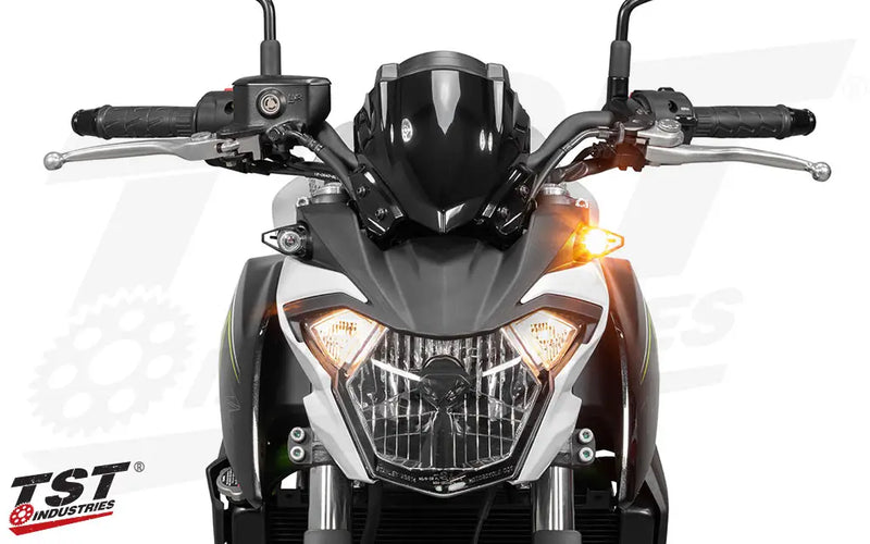 tst mech gtr front led turn signals kawasaki z650 2020