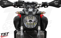 tst mech gtr front led turn signals select fz mt yamaha models