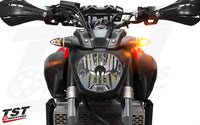 tst mech gtr front led turn signals select fz mt yamaha models