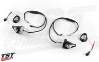 tst mech gtr front led turn signals select fz mt yamaha models