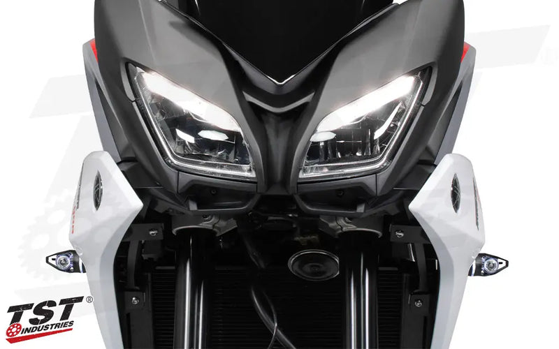 tst mech gtr front led turn signals yamaha tracer 900 900 gt 2018 2020