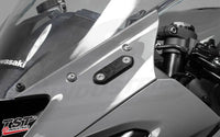 tst mirror block off plates select kawasaki ninja motorcycles