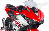 tst mirror block off plates yamaha yzf r3