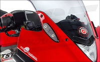 tst mirror block off plates yamaha yzf r3