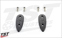 tst mirror block off plates yamaha yzf r3