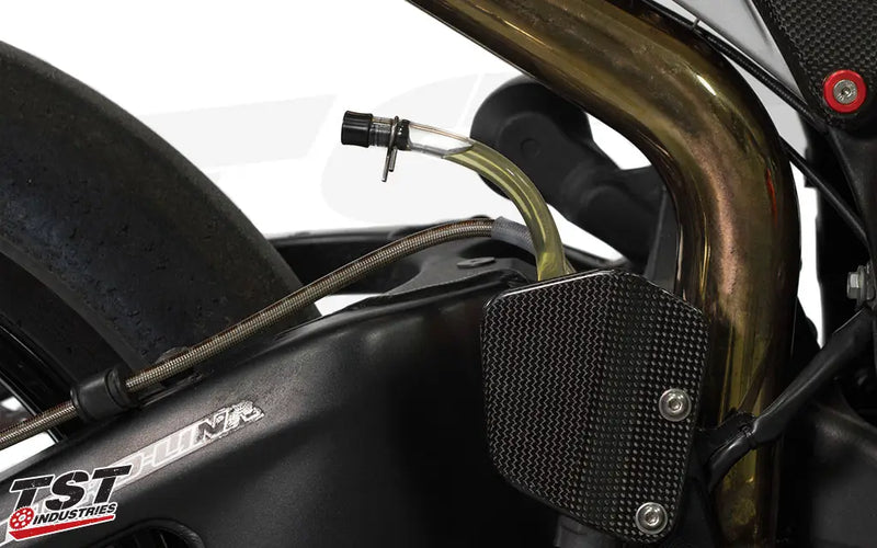 tst oem rear brake reservoir delete kit