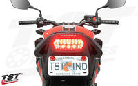 tst programmable sequential led integrated tail light honda cb650f cbr650f