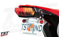 tst programmable sequential led integrated tail light honda crf450l crf450rl