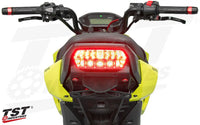 tst programmable and sequential led integrated tail light honda grom 2013 2020