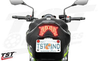 tst led integrated tail light kawasaki ninja 650 z650 z900 zh2