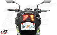 tst led integrated tail light kawasaki ninja 650 z650 z900 zh2
