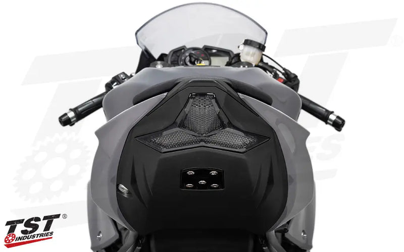 tst led integrated tail light kawasaki ninja 400 z400 zx 4rr zx 6r zx 10r