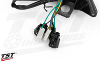 tst led integrated tail light kawasaki ninja 400 z400 zx 4rr zx 6r zx 10r