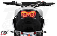 tst programmable sequential led integrated tail light yamaha fz 09 mt 09 2017 2020