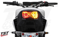 tst programmable sequential led integrated tail light yamaha fz 09 mt 09 2017 2020