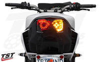 tst programmable sequential led integrated tail light yamaha fz 09 mt 09 2017 2020