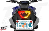 tst programmable sequential led integrated tail light yamaha mt 07 2021