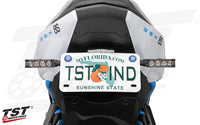tst quadrix d integrated sequential led rear pod turn signals
