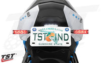 tst quadrix d integrated sequential led rear pod turn signals