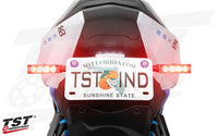 tst quadrix d integrated sequential led rear pod turn signals