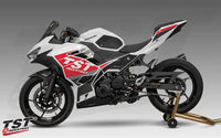 tst race livery graphics kit kawasaki ninja 400 2018