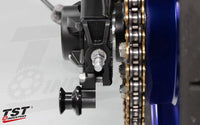tst spooled captive chain adjusters yamaha fz 07 mt 07 xsr700 yzf r7