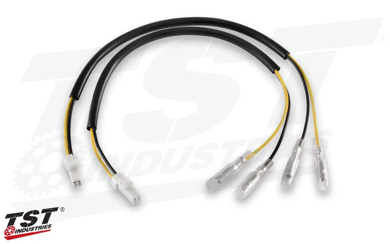 tst turn signal plug 2 2 harness converters select motorcycle models