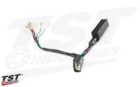tst universal rear lighting harness and flash rate controller bmw s1000rr s1000r