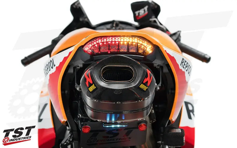 tst v2 led sequential and programmable integrated tail light honda cbr600rr 2013