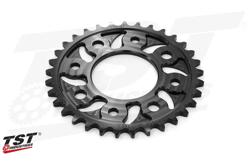 tst worx 420 lightweight aluminum rear sprocket honda grom monkey super cub