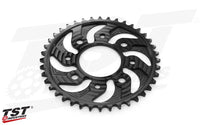 tst worx 420 lightweight aluminum rear sprocket honda grom monkey super cub
