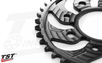 tst worx 420 lightweight aluminum rear sprocket honda grom monkey super cub