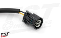 tst y style signal harness splitter select kawasaki motorcycles