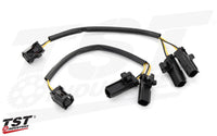 tst y style signal harness splitter select yamaha motorcycles