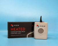 visin heated helmet visor replacement battery pack controller black