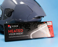 visin heated helmet visor replacement insert