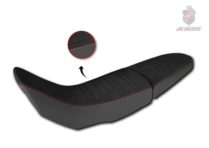 jn seats motorcycle seat cover ribbed design yamaha tenere 700 19 24